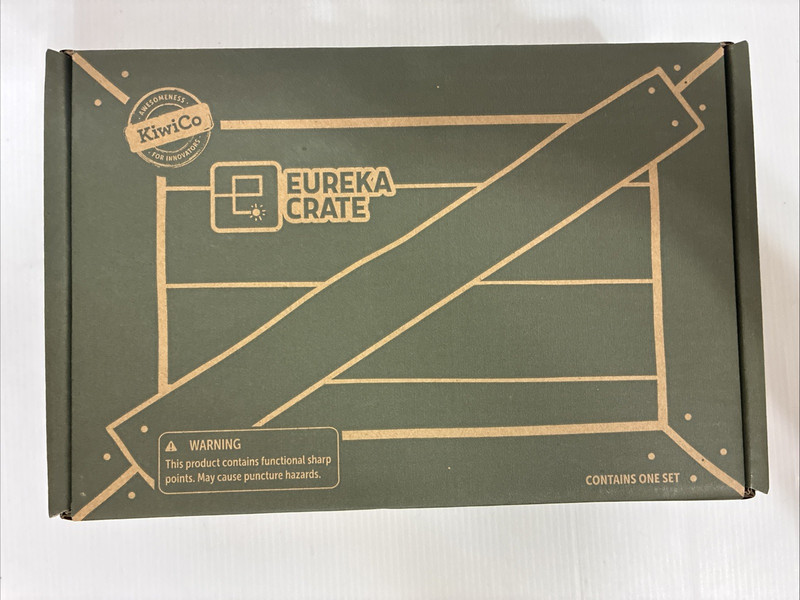 KiwiCo Eureka Crate Table Tennis Robot STEM Kit Build Your Own Launcher Game