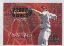 2003 Donruss Champions World Series Champs 24/2002 John Lackey #WSC-8 0a1