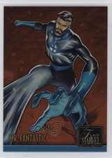 2023 Flair Marvel Iridescence Orange Achievement 8/10 Mr Fantastic #IR17 0nk2