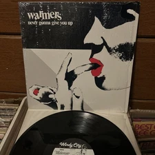 WARMERS NEVER GONNA GIVE YOU UP RARE PRIVATE LABEL JAZZ FUNK SOUL EX+ NM