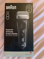 Braun Series 8 8603S Electric Shaver, SensoAdapt Grey