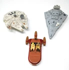 Lot Of 3 Die-cast Star Wars 1979 Kenner Vintage Vehicles!