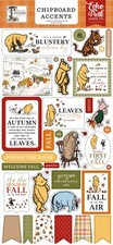 Echo Park Chipboard 6"X13"-Accents, Winnie The Pooh Autumn