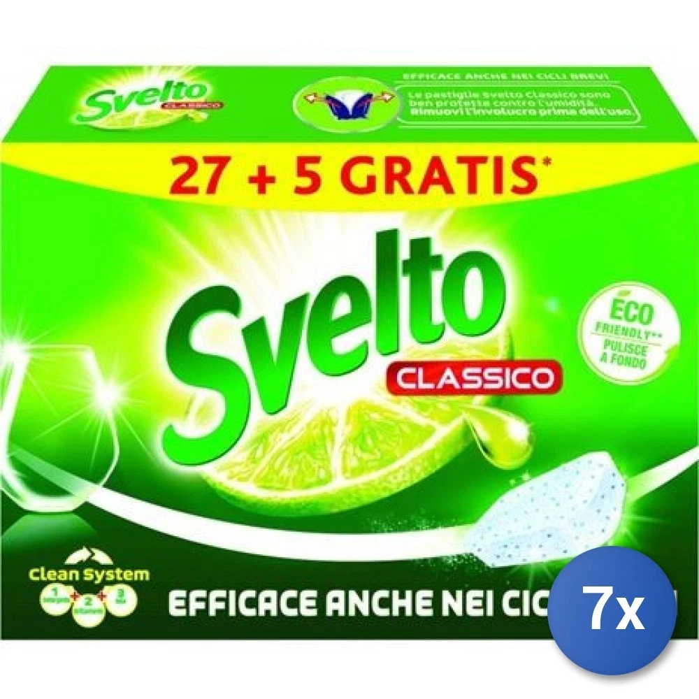 7x Bundle Svelto Tabs 27+5 Classic