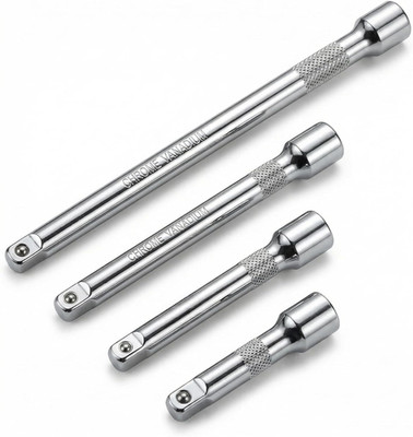 EMSTAR 4PCS 1/4'' Drive Socket Extension Set   2'', 3'', 4'', 6'' CR-V Bars