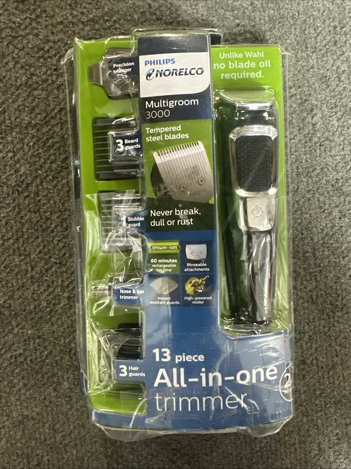 Philips Norelco Multigroom 3000 Multipurpose Trimmer for Men