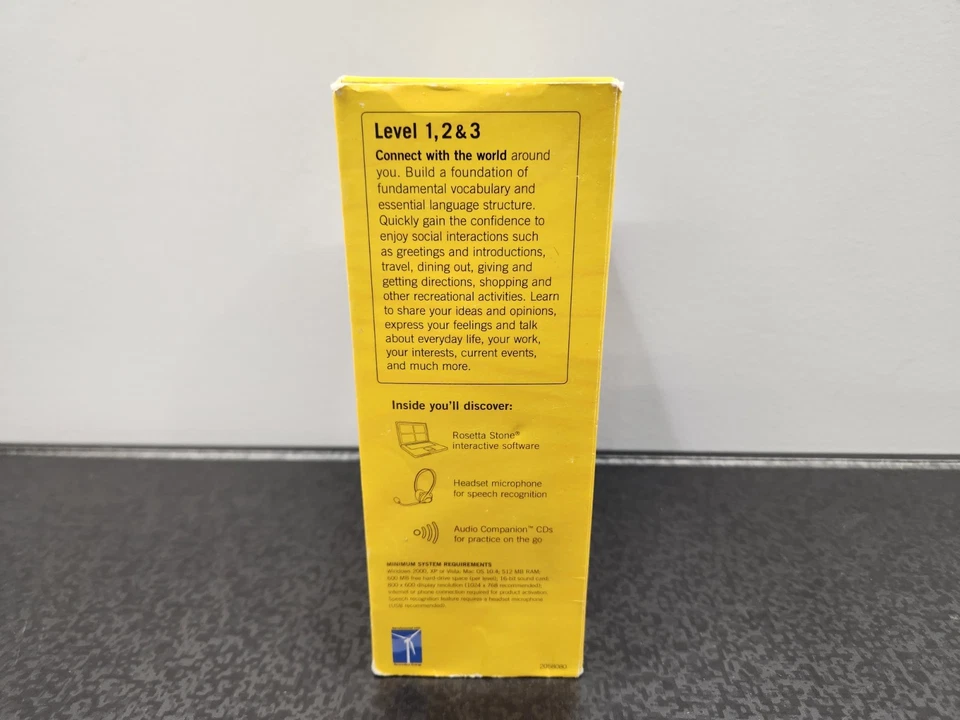 Rosetta Stone German/Deutsch (Version 3) Levels 1-3, No Headphones ~ Very Good - Image 2 of 4