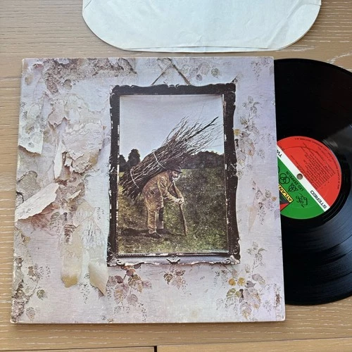 1971 Led Zeppelin IV Vinyl LP Record Stereo Monarch US Pressing VG+ Atlantic