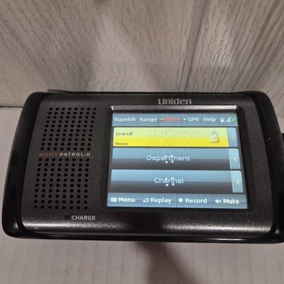 Uniden HomePatrol-2 Touchscreen Scanner-USED NOT ABUSED