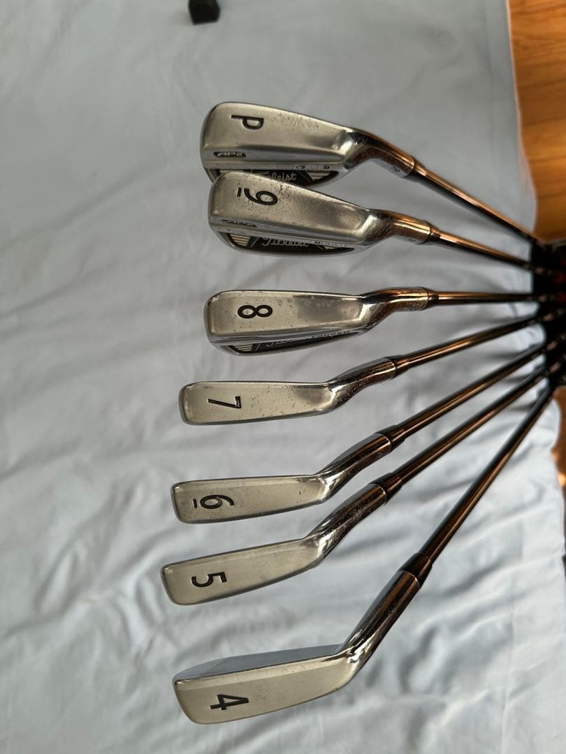 Titleist AP2 Iron 7 pcs #456789P Stiff Fujikura Mote | eBay