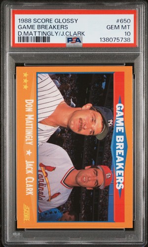 1988 Game Breakers [D. Mattingly, J. Clark] #650