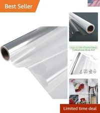 Clear Cellophane Wrap Roll 40" x 100ft for All Occasions - Food Safe