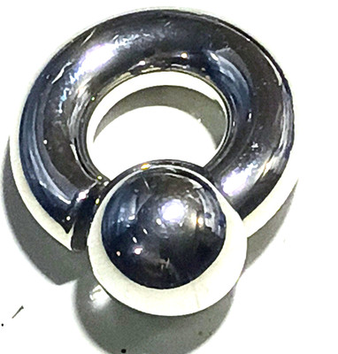 00g Heavy Hunky Metal Dong Screw Ball Barbell Prince Albert Weight Ear Hanger
