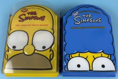 The Simpsons: Seasons 6 & 7 Collector's Edition, Incomplete; READ DESCRIPTION!