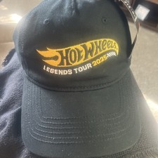 Hot Wheels Legends Tour 2025 Black Adjustable Baseball Cap.New with Tag.