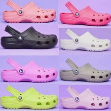 UK Crocs Classic Sandal Clogs Lightweight Beach Slip Shoes Slipper Size