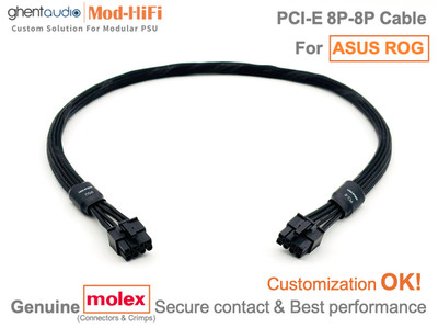  SOFT+++ PCI-E GPU 8P Cable for ASUS ROG THOR Platinum II 850W 1000W 1200W
