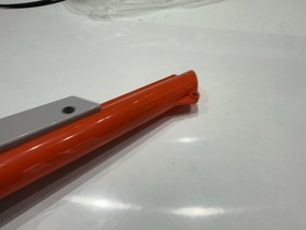 Used Genuine Nintendo NES Zapper Light Gun NES-005 Orange Grey H166