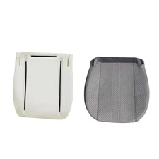  Driver Side Bottom Replacement Cloth Seat Cover Gray & Foam Cushion 