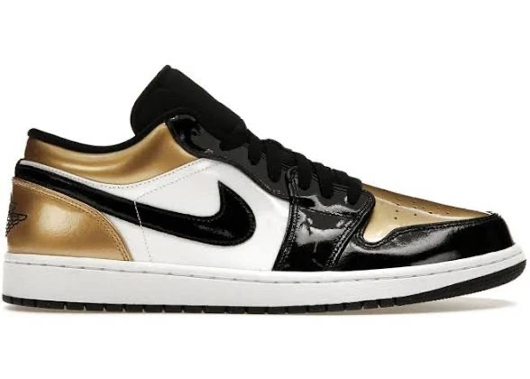 NIKE AIR JORDAN 1 LOW 24cm ブラック ゴールドプレート Jordan 1 Low Black Gold for Sale | Authenticity Guaranteed | eBay