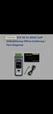 VXDIAG VCX SE für Mercedes Benz C6, DOIP, Codierung, Fehler auslesen, Diagnose