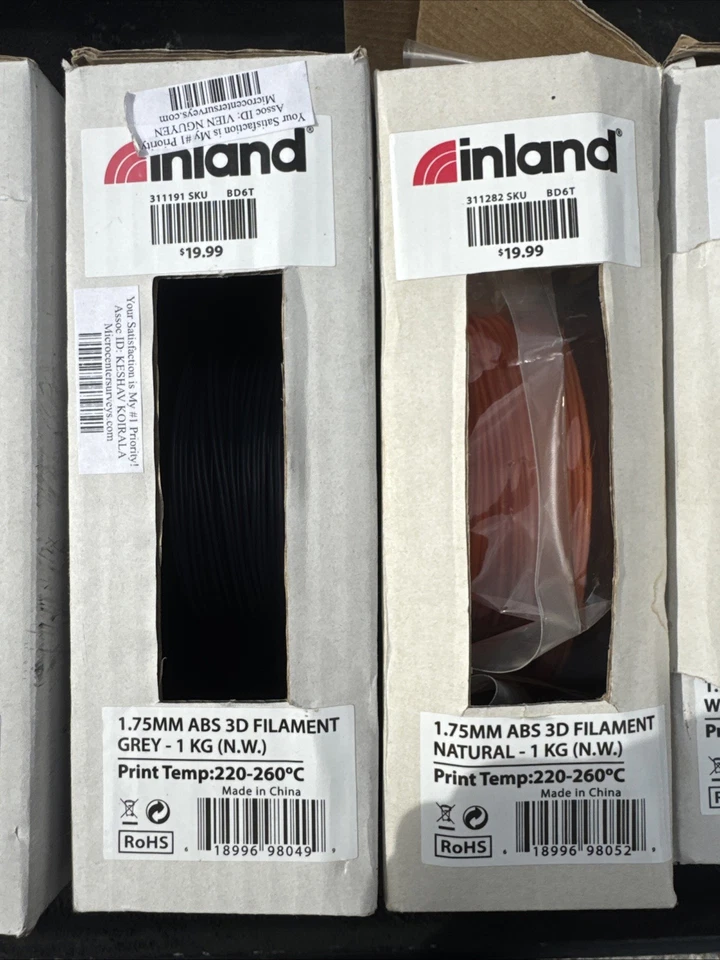 Filamento de impresora 3D PLA interior de 1,75 mm Foto 3 de 4