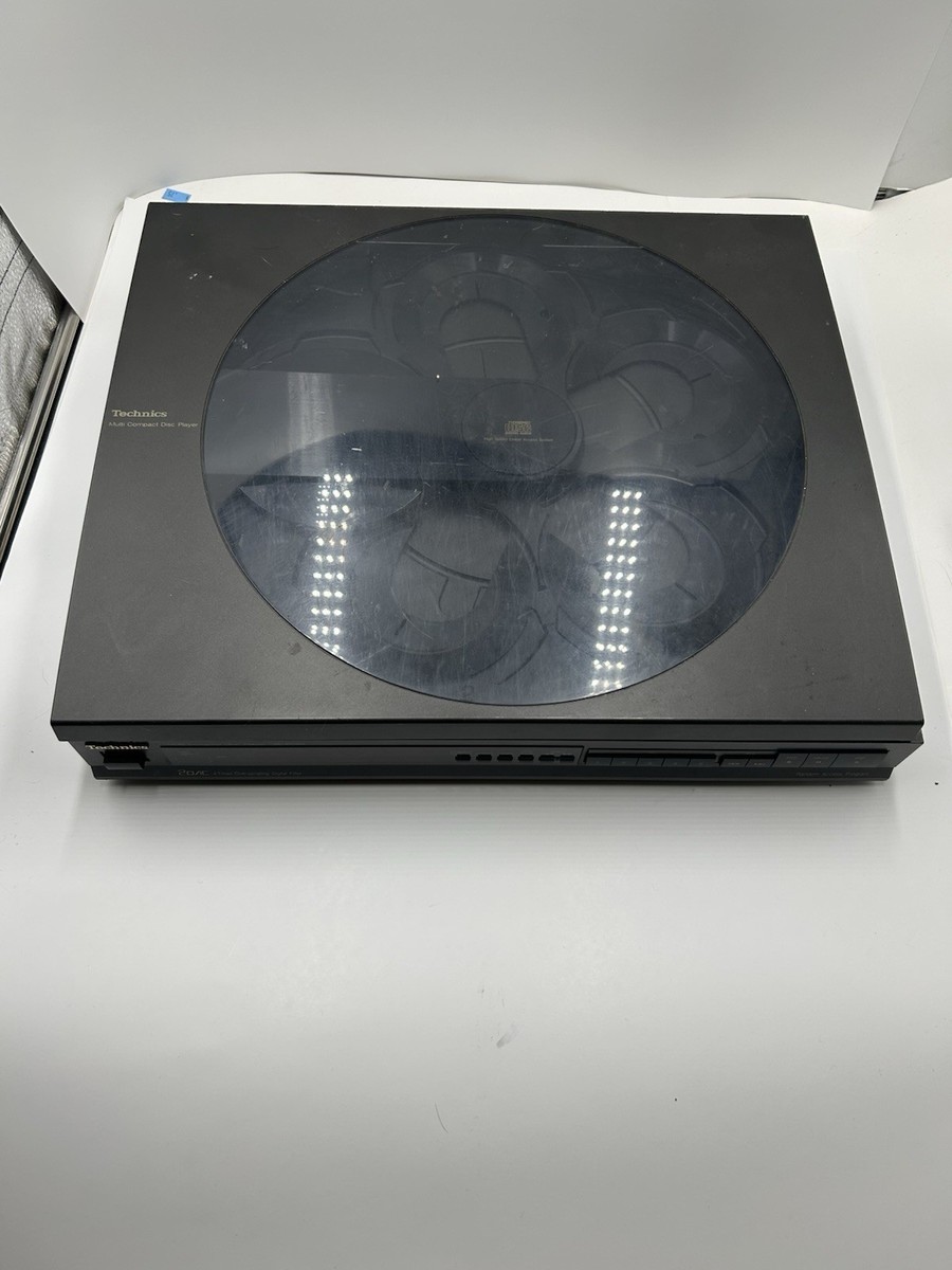 Vintage Technics SL-PC20 CD Player Turntable 5-Disc JAPAN 1989 For