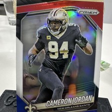 2025 Panini Prizm Cameron Jordan New Orleans Saints NFL #199 Football Card