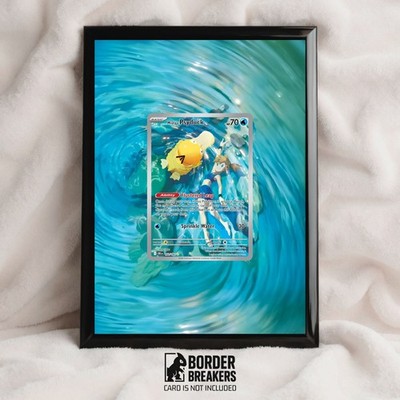 Misty Psyduck 193/182 Pokémon Extended Art Rahmen Destined Rivals 5x7 Rahmen