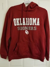 Colosseum Oklahoma Sooners Hooded Sweatshirt M