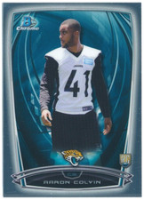 Aaron Colvin - Jacksonville Jaguars - 2014 Bowman Chrome Football - RC - #143