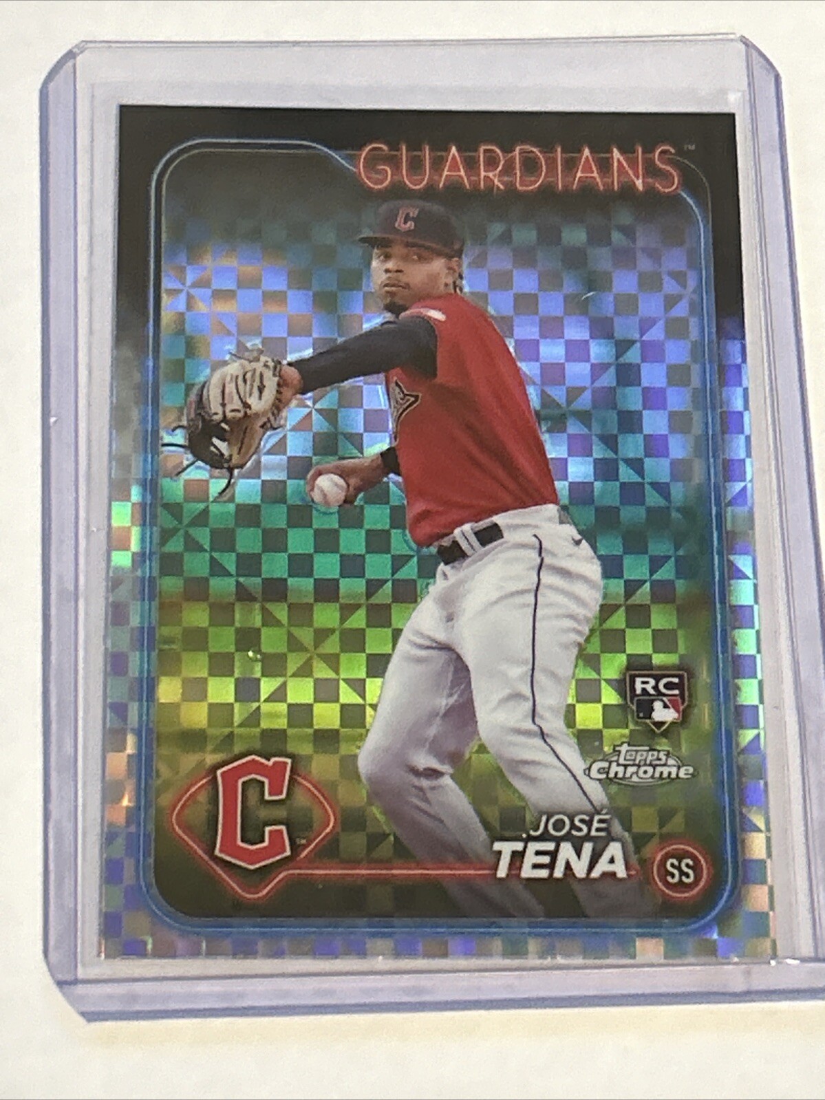 2024 Topps Chrome Jose Tena 29 X Fractor Rookie RC
