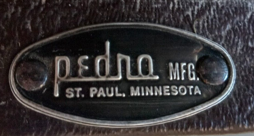 Pedro Luggage St Paul, MN Hard Sided Briefcase Exhibit Case Sample Bag Vintage - Picture 8 of 24