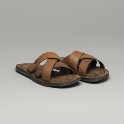 leather sliders mens
