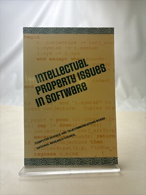 Intellectual Property Issues in Software by Steering Committee for...