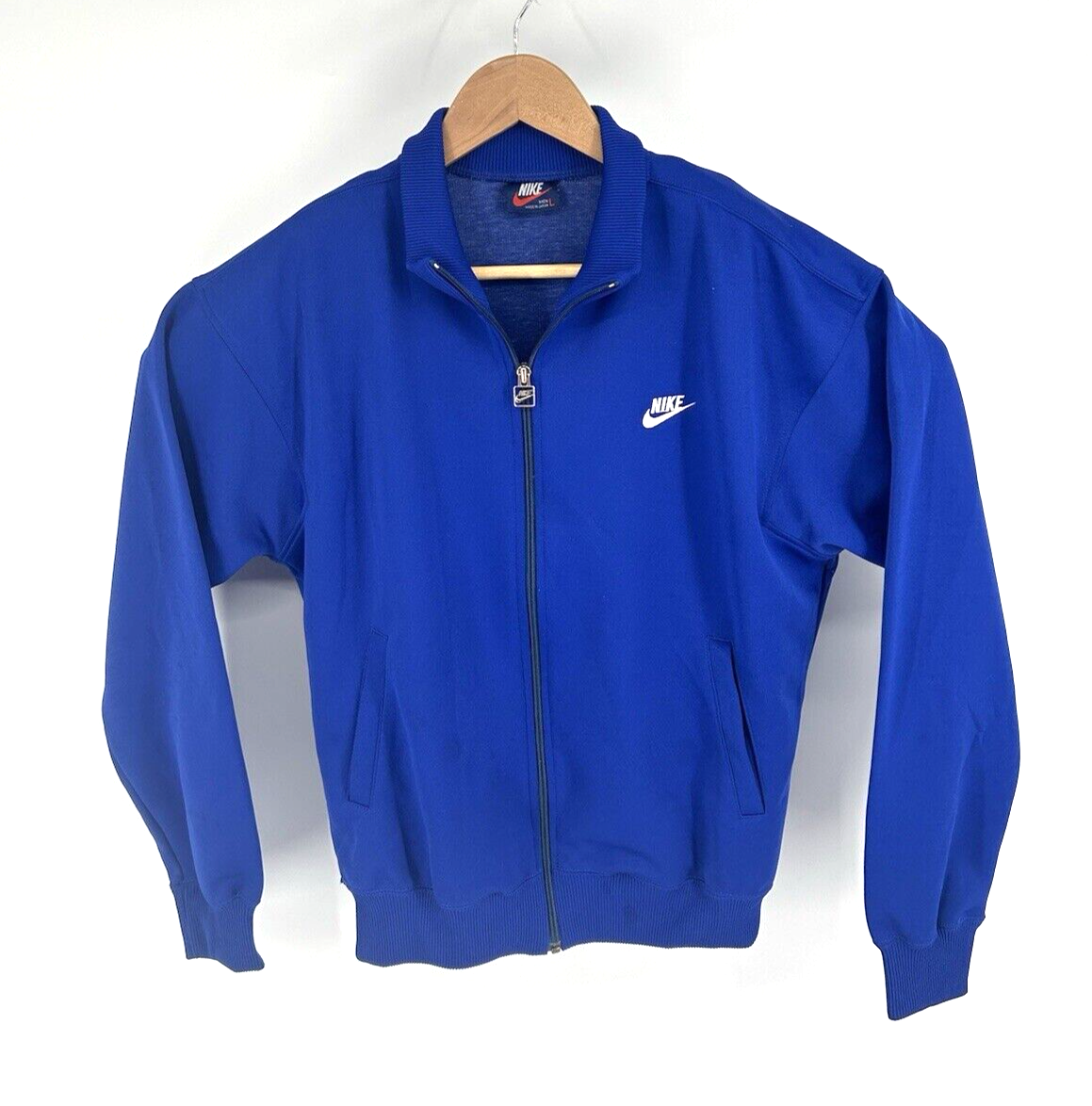 nike blue track top