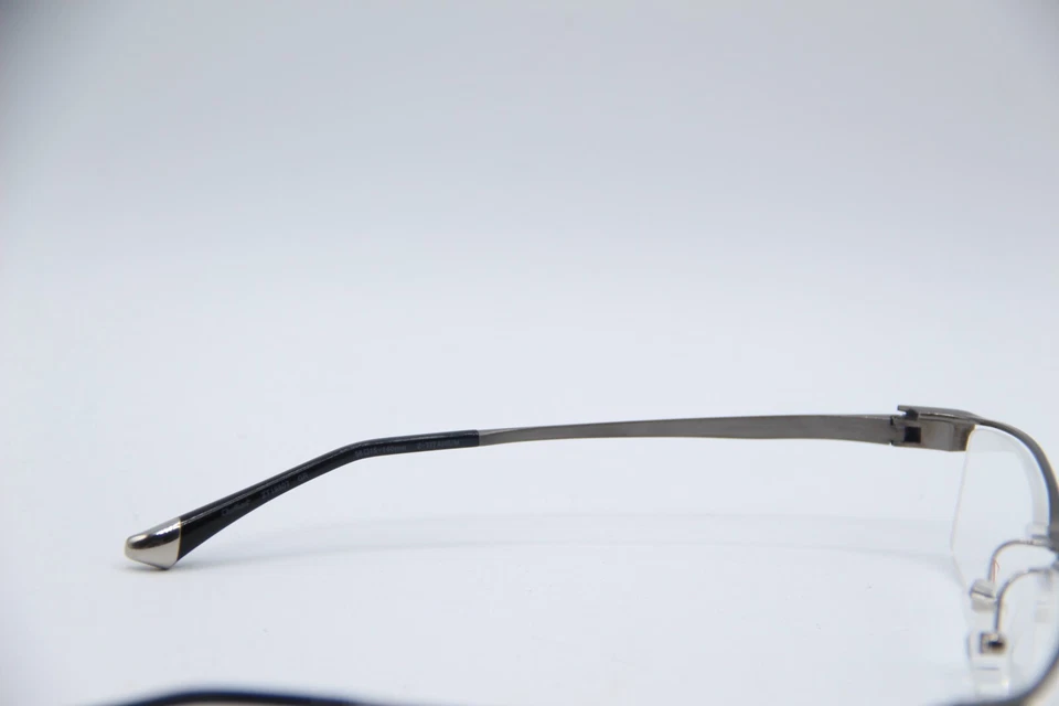 NEW CHARMANT Z-TITANIUM ZT19807 GREY AUTHENTIC DESIGNER EYEGLASSES 58-15 - Image 3 of 4