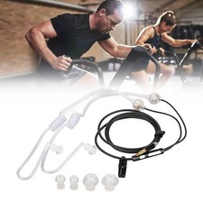 Air Tube Earbuds Ergonomic Radiation Free Noise Reduction Portable Binaural