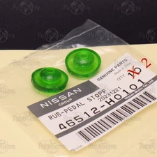 46512-H0101  New Genuine OEM NISSAN INFINITI Green Rubber Pedal Stopper Set Of 2
