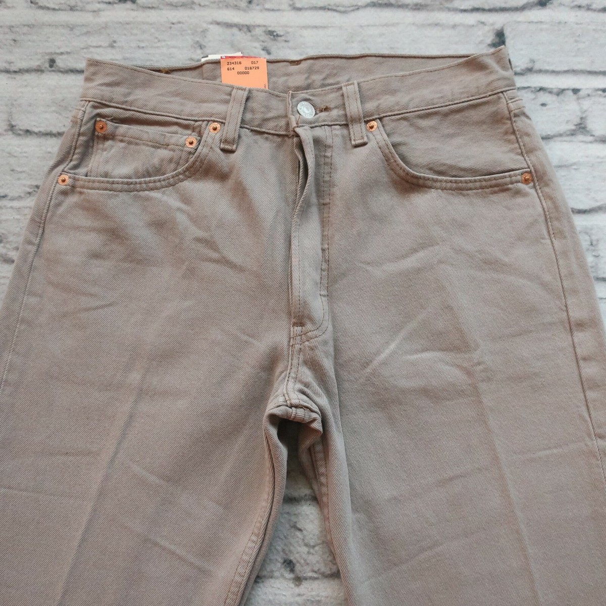 Vintage NEW Levis 501 Denim Jeans Made in USA 501-0648 80s 90s 30 