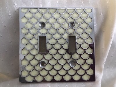 Switchplate Cover (double) Metal  OCEANA 
