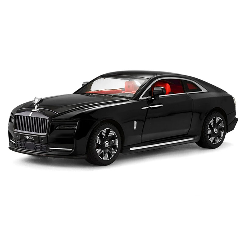 1:24 Rolls-Royce Spectre Alloy Model Car Toy Diecast Sound Light