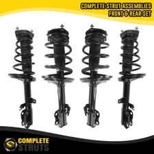 Front & Rear Complete Struts & Spring Assemblies for 2008-2009 Lexus RX350 FWD