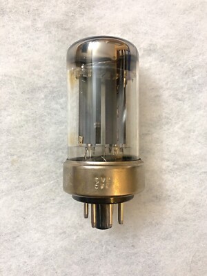 Philips GZ34 5AR4 Metal Base Good Testing 1957 5u4g 5r4 5y3 Gz32 Family