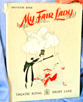 My Fair Lady 1958 Programme First Month Hard Back Book Drury Lane May 22nd