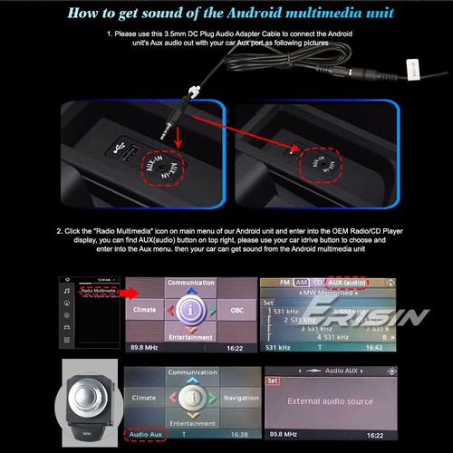 8.8” CarPlay Android 13 4G Autoradio BMW 3er E90 E91 5er E60 E61 6er E63 E64 CIC - Bild 20 von 23
