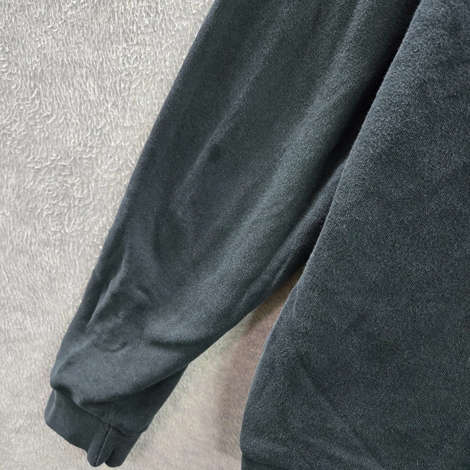 Obey 女式运动衫大号黑色连帽衫标志 Your Time Is Gonna Come 骷髅 — 第 3/4 张图片