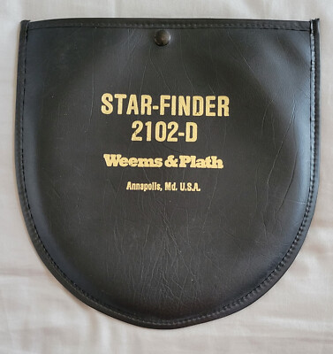 Weems & Plath Star Finder & Identifier 2102D Celestial Navigation USA 2102-D