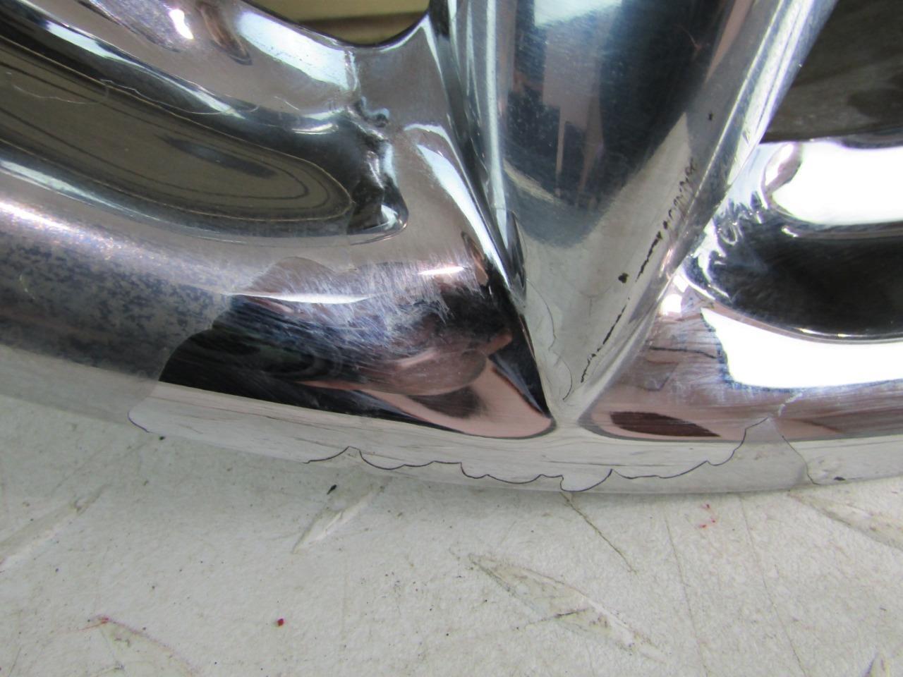 Ferrari 360 Front BBS Chrome Wheel 18x7.5 *Protective Film Peeling* 164173