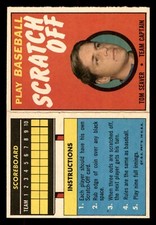 1970 Topps Scratch-Offs Baseball #19 Tom Seaver NM